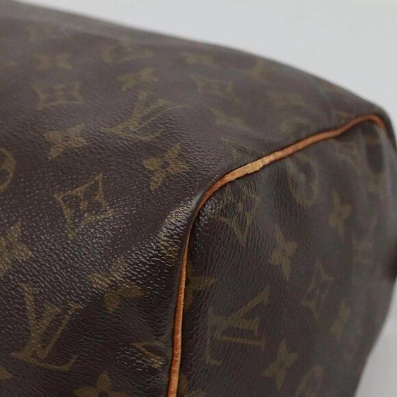 LOUIS VUITTON Monogram Speedy 30 Hand Bag M41526 LV Auth 137081 - Picture 5 of 16